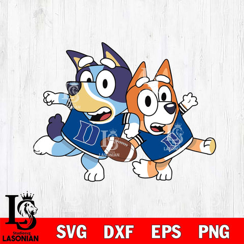 Duke Blue Devils Bluey Svg Eps Dxf Png File, Digital Download, Instant Download