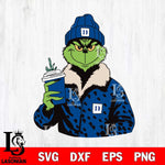 Duke Blue Devils Boujee Grinch 12 Svg Eps Dxf Png File, Digital Download, Instant Download