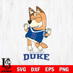 Duke Blue Devils Chilli Dance Sport Svg Eps Dxf Png File, Digital Download, Instant Download