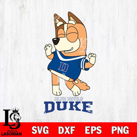 Duke Blue Devils Chilli Dance Sport Svg Eps Dxf Png File, Digital Download, Instant Download