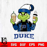 Duke Blue Devils Grinch 2 coffee Svg Eps Dxf Png File, Digital Download, Instant Download