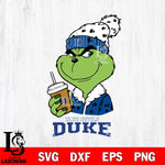 Duke Blue Devils Grinch hat Svg Eps Dxf Png File, Digital Download, Instant Download