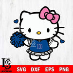 Duke Blue Devils Hello Kitty Cheerleader 6 Svg Eps Dxf Png File, Digital Download, Instant Download