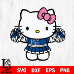 Duke Blue Devils Hello Kitty Cheerleader 9 Svg Eps Dxf Png File, Digital Download, Instant Download