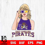 East Carolina Pirates And Taylor Swift Fan Svg Eps Dxf Png File, Digital Download, Instant Download