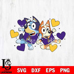 East Carolina Pirates Bluey heart Svg Eps Dxf Png File, Digital Download, Instant Download