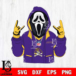 East Carolina Pirates Ghostface Scream Football Halloween Svg Eps Dxf Png File, NCAA svg, Digital Download, Instant Download