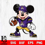 East Carolina Pirates Mickey Mouse Svg Eps Dxf Png File, NCAA svg, Digital Download, Instant Download