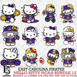 East Carolina Pirates NCAA Bundle 12 Svg Eps Dxf Png File, NCAA svg, Digital Download, Instant Download