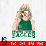 Eastern Michigan Eagles And Taylor Swift Fan Svg Eps Dxf Png File, Digital Download, Instant Download