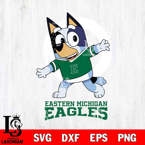 Eastern Michigan Eagles Bandit Heeler Rugby Svg Eps Dxf Png File, Digital Download ,Instant Download, Cricut File