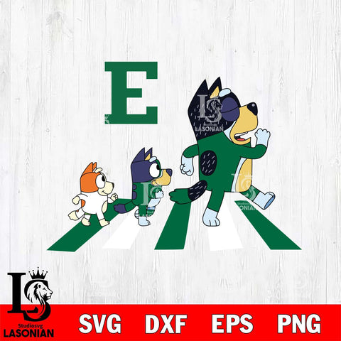 Eastern Michigan Eagles Bluey 6 Svg Eps Dxf Png File, Digital Download, Instant Download