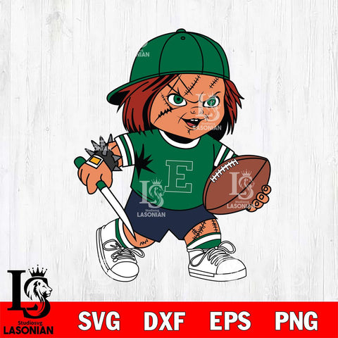 Eastern Michigan Eagles Chucky Horror 10 Svg Eps Dxf Png File, NCAA svg, Digital Download, Instant Download