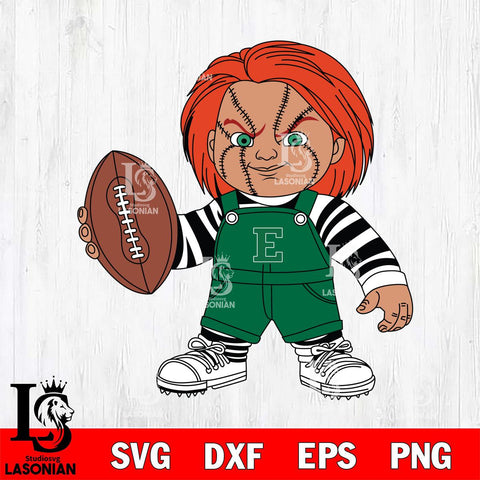 Eastern Michigan Eagles Chucky Horror 12 Svg Eps Dxf Png File, NCAA svg, Digital Download, Instant Download