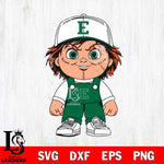 Eastern Michigan Eagles Chucky Horror Svg Eps Dxf Png File, NCAA svg, Digital Download, Instant Download