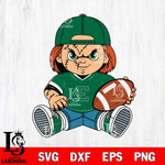 Eastern Michigan Eagles Chucky Horror 3 Svg Eps Dxf Png File, NCAA svg, Digital Download, Instant Download