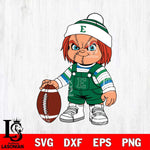 Eastern Michigan Eagles Chucky Horror 6 Svg Eps Dxf Png File, NCAA svg, Digital Download, Instant Download