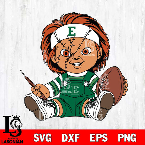 Eastern Michigan Eagles Chucky Horror 9 Svg Eps Dxf Png File, NCAA svg, Digital Download, Instant Download