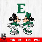 Eastern Michigan Eagles Fan Minnie And Mickey Love Svg Eps Dxf Png File, Digital Download, Instant Download