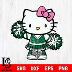 Eastern Michigan Eagles Hello Kitty Cheerleader 11 Svg Eps Dxf Png File, Digital Download, Instant Download