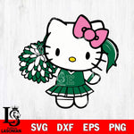 Eastern Michigan Eagles Hello Kitty Cheerleader 12 Svg Eps Dxf Png File, Digital Download, Instant Download