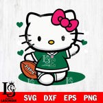 Eastern Michigan Eagles Hello Kitty sport 10 Svg Eps Dxf Png File, NCAA svg, Digital Download, Instant Download