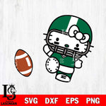 Eastern Michigan Eagles Hello Kitty sport 12 Svg Eps Dxf Png File, NCAA svg, Digital Download, Instant Download