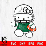 Eastern Michigan Eagles Hello Kitty sport 8 Svg Eps Dxf Png File, NCAA svg, Digital Download, Instant Download