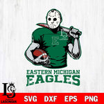 Eastern Michigan Eagles Jason Voorhees 9 Svg Eps Dxf Png File, Digital Download