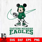 Eastern Michigan Eagles Mikey Mouse Disney NIKE, Svg Eps Dxf Png File, Digital Download