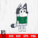 Eastern Michigan Eagles Muffin Bluey Svg Eps Dxf Png File, Digital Download, Instant Download