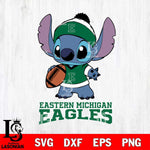 Eastern Michigan Eagles Stitch Disney, Svg Eps Dxf Png File, Digital Download