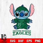 Eastern Michigan Eagles Stitch Mummy Svg Eps Dxf Png File, NCAA svg, Digital Download, Instant Download