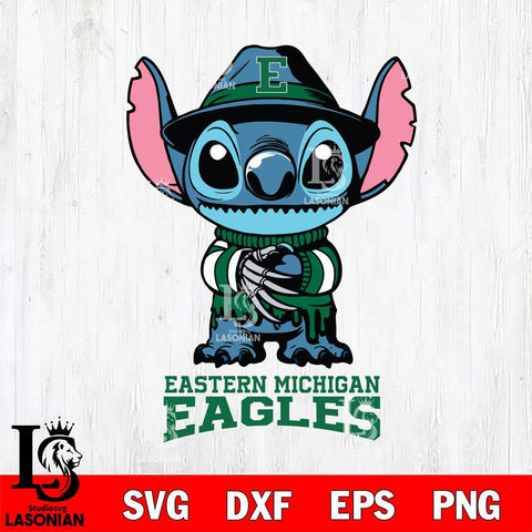 Eastern Michigan Eagles Stitich Freddy Krueger Svg Eps Dxf Png File, NCAA svg, Digital Download, Instant Download