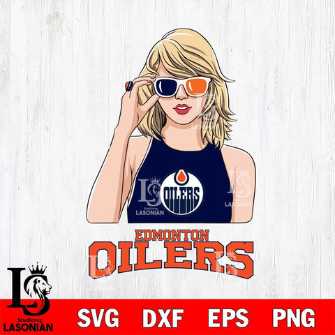 Edmonton Oilers And Taylor Swift Fan Svg Eps Dxf Png File, Digital Download, Instant Download