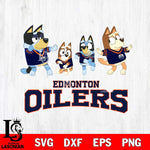 Edmonton Oilers Bluey Dance Mode Squats Svg Eps Dxf Png File, Digital Download, Instant Download