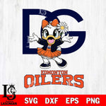 Edmonton Oilers Dolce And Gabbana Daisy Duck Disney Svg Eps Dxf Png File, Digital Download, Instant Download