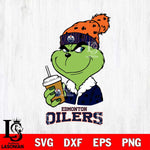 Edmonton Oilers Grinch hat Svg Eps Dxf Png File, Digital Download, Instant Download