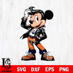 Edmonton Oilers Handsome Mickey Mouse Svg Eps Dxf Png File, Digital Download, Instant Download