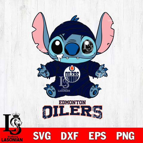 Edmonton Oilers Stitch Mummy Svg Eps Dxf Png File, NHL svg, Digital Download, Instant Download