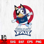 Florida Atlantic Owls Bandit Heeler Rugby Svg Eps Dxf Png File, Digital Download ,Instant Download, Cricut File