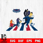 Florida Atlantic Owls Bluey 6 Svg Eps Dxf Png File, Digital Download, Instant Download