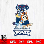 Florida Atlantic Owls Bluey & Bingo 3 Svg Eps Dxf Png File, NCAA svg, Digital Download, Instant Download