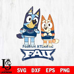 Florida Atlantic Owls Bluey & Bingo 6 Svg Eps Dxf Png File, NCAA svg, Digital Download, Instant Download