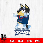 Florida Atlantic Owls Bluey Dad Dance Svg Eps Dxf Png File, Digital Download, Instant Download