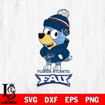 Florida Atlantic Owls Bluey Hoodie Sport Svg Eps Dxf Png File, Digital Download ,Instant Download, Cricut File