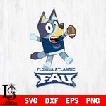 Florida Atlantic Owls Bluey Sport Football Svg Eps Dxf Png File,NCAA Svg Files,Bluey svg ,Digital Download ,Instant Download, Cricut File