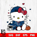 Florida Atlantic Owls Cute Hello Kitty Football Svg Eps Dxf Png File, NCAA svg, Digital Download, Instant Download