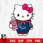 Florida Atlantic Owls Pretty Hello Kitty Svg Eps Dxf Png File, Digital Download, Instant Download