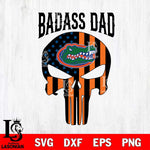 Florida Gators Badass Dad Svg Eps Dxf Png File, Digital Download, Instant Download